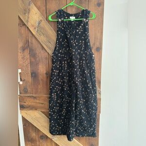 Christopher & Banks Black Floral Maxi Dress